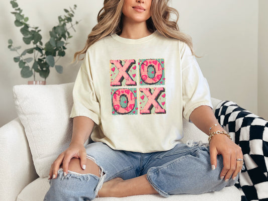 XO Squared Graphic Tee