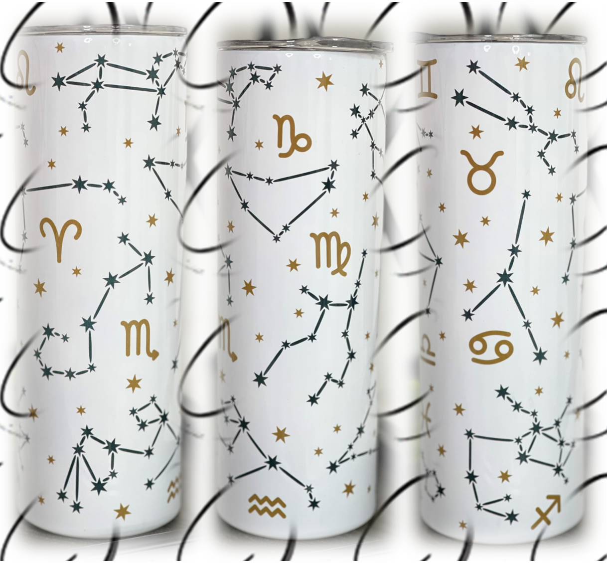 Zodiac 20oz Skinny Tumbler