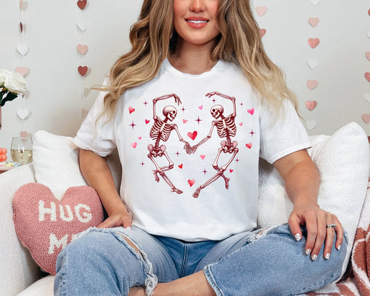 Dancing Heart Skellie - Tee