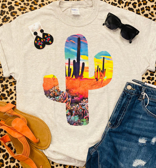 Desert Cactus Tee