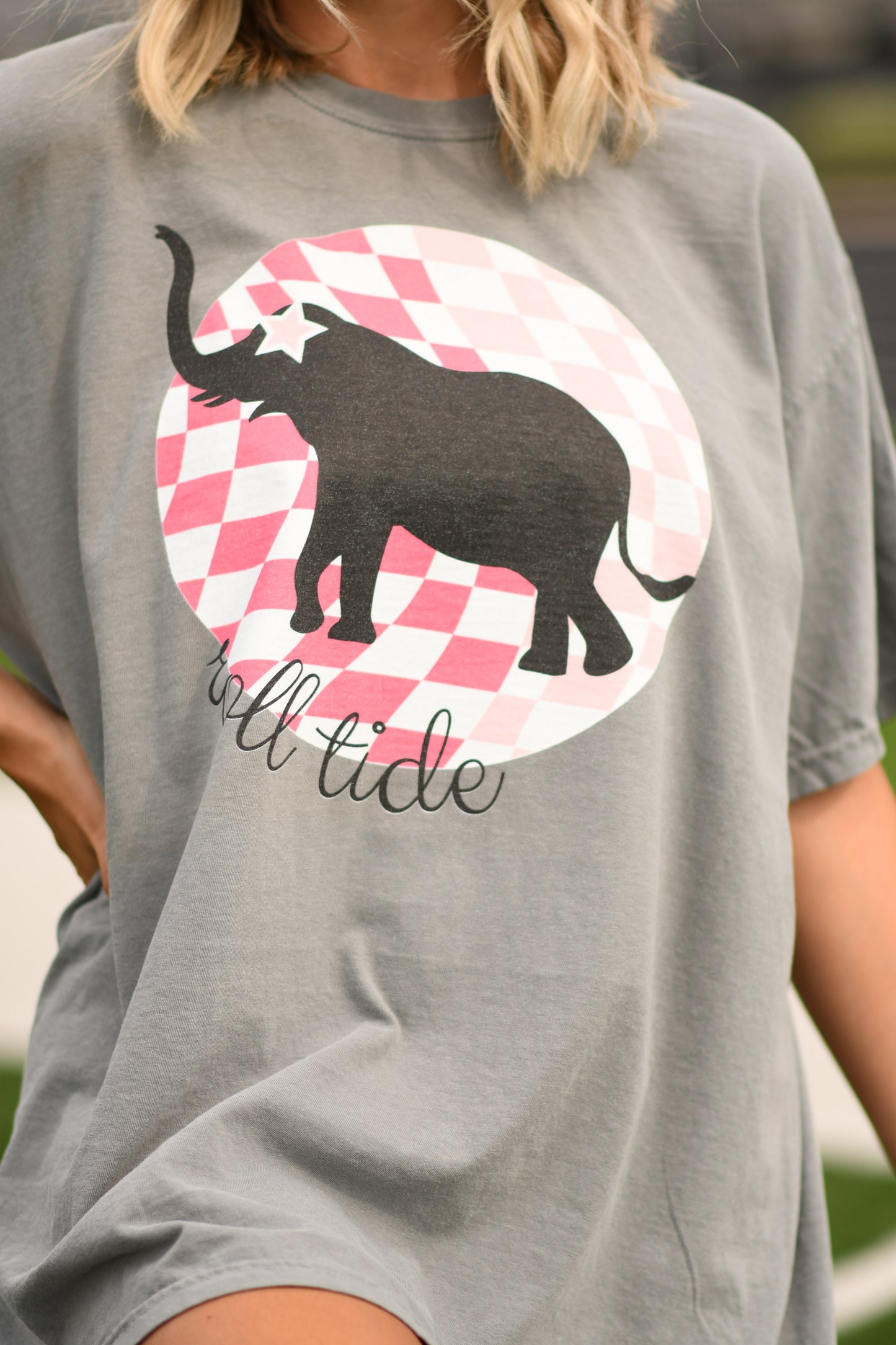 Roll Tide Plaid Tee