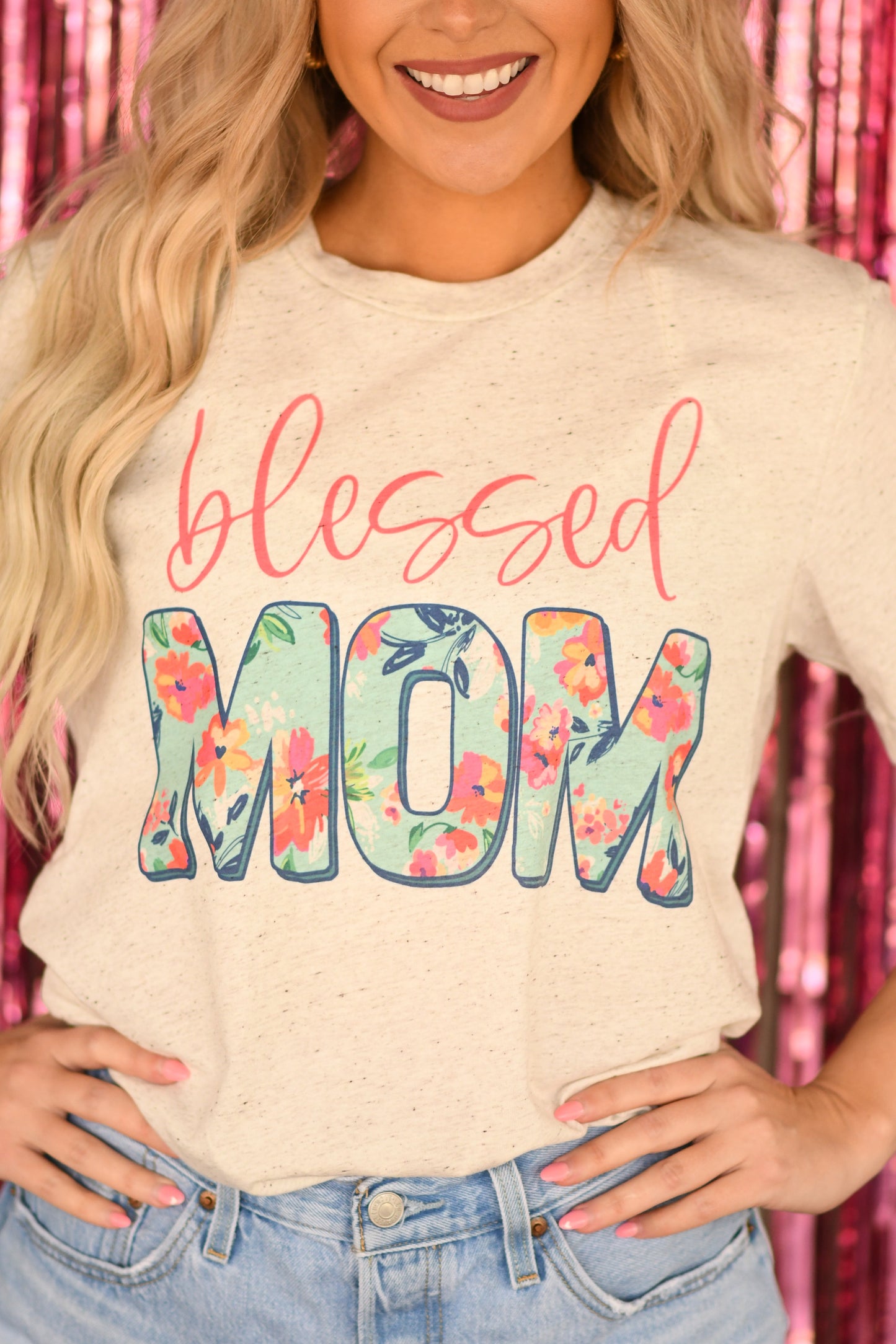 Blessed Mother’s Day Pick Your Name Tees