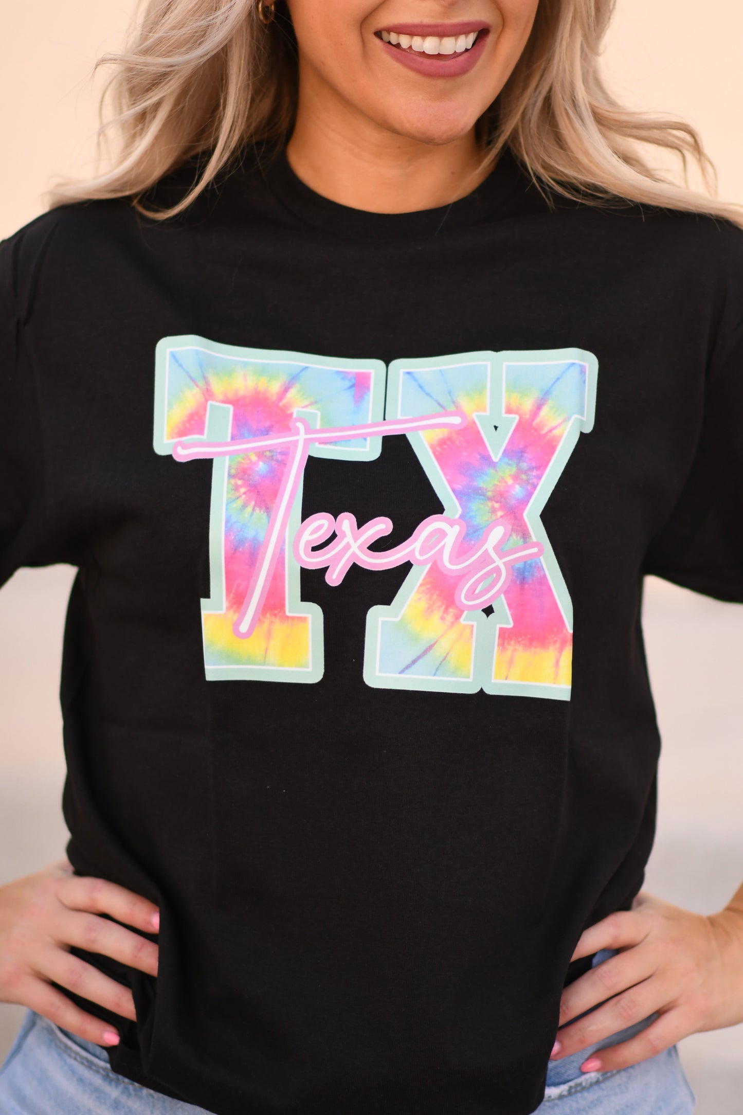 TX Tie Dye Tee