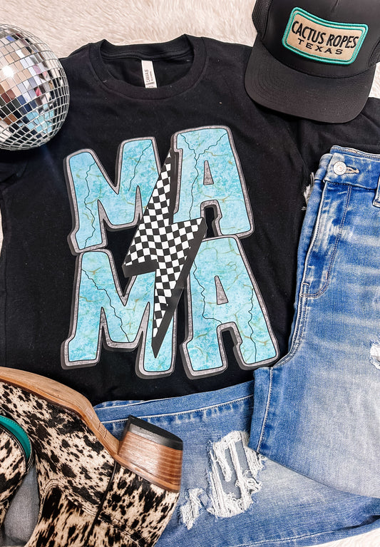 Turquoise Mama Western Graphic Tee